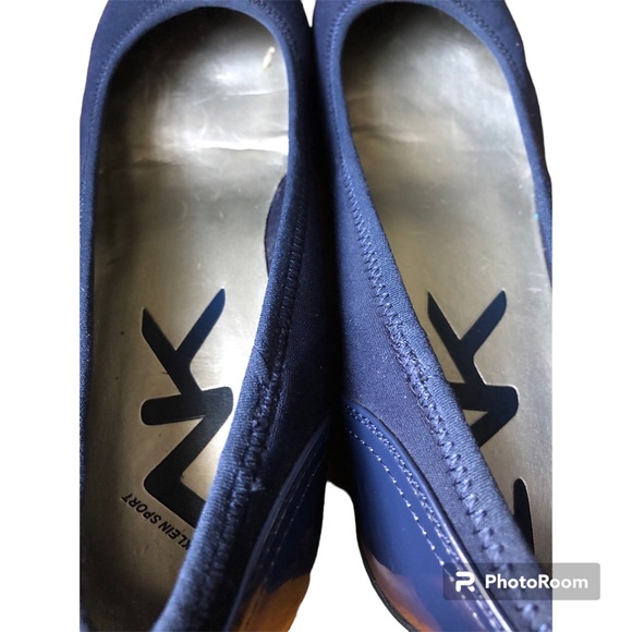 Anne Klein Sport Womens Wisher Pumps Navy Wedges Size 9 - Picture 4 of 9